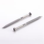 Vis à bois à tête plate Torx