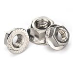 Écrou à bride hexagonale en acier inoxydable